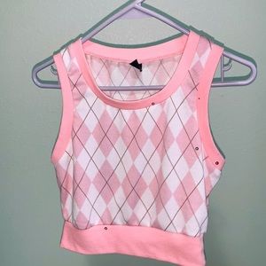 Vintage sleeveless sweater